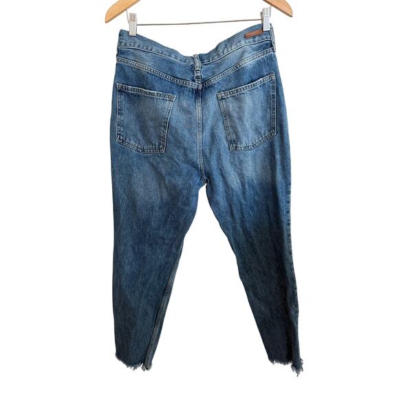 Anthropologie Pilcro & the Letterpress Tilde High Rise Straight Denim Jeans-31 - Picture 2 of 6